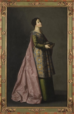 Saint Emerentiana (Santa Emerenciana) by Francisco de Zurbarán