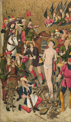 Saint Vincent at the Stake by Jaume Huguet