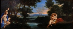 Salmacis and Hermaphroditus by Francesco Albani