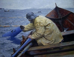 Salmon Fishing by Fredrik Kolstø