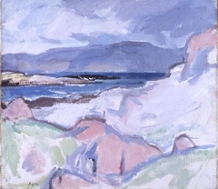 Samuel John Peploe - Iona, Pink Rocks - ABDAG004090 by Samuel Peploe