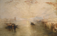 San Benedetto Looking Toward Fusina (after Turner) by James Baker Pyne