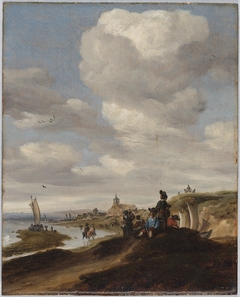 Seacoast Scene by Salomon van Ruysdael