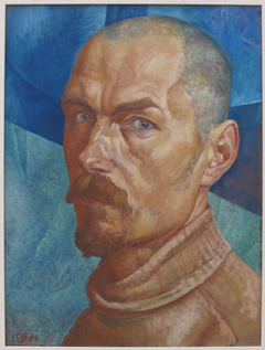 Self-portrait by Kuzma Petrov-Vodkin