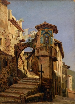 Sicilian Street Shrine by Gustavus Behne