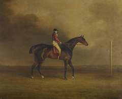 "Sir David" with Samuel Chifney by Henry Bernard Chalon