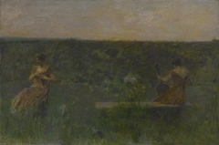 Spring (The Garden) by Thomas Dewing