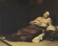 St Agatha in her cell by Andrea Vaccaro