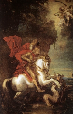 St George and the Dragon by Anthony van Dyck