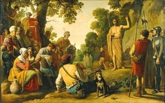 St John the Baptist Preaching in the Desert by Claes Corneliszoon Moeyaert