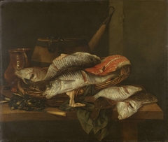 Still Life with Fish by Abraham Hendricksz. van Beyeren