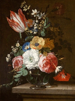 Still Life with Flowers by Nicolaes van Verendael