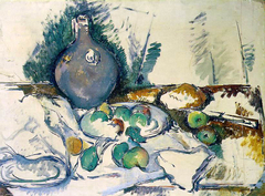 Still Life with Water Jug by Paul Cézanne