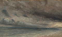 Stormy Sea, Brighton by John Constable