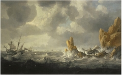 Stormy Sea by Jan Peeters I