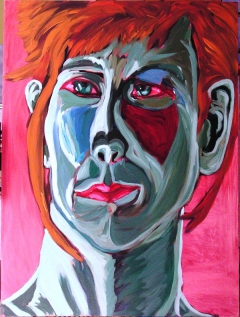 Study of Melissa K. 2008; Acrylic on Canvas; 40in X 30in; Steve Hendrickson by Steve Hendrickson