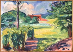 Summer at Ekely by Edvard Munch