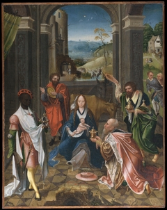 The Adoration of the Magi by Anonymous