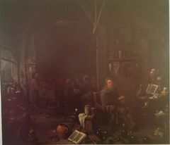 The Alchemist in his Laboratory by David Teniers the Younger