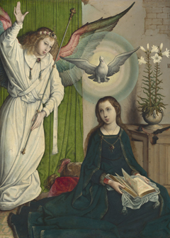 The Annunciation by Juan de Flandes