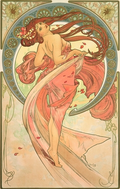 The Arts: Dance by Alphonse Maria Mucha