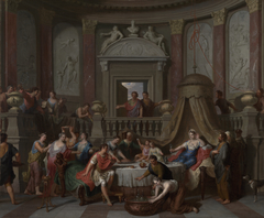 The Banquet of Cleopatra by Gerard Hoet