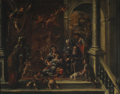 The birth of the Virgin by Juan de Valdés Leal