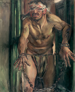 The Blinded Samson by Lovis Corinth