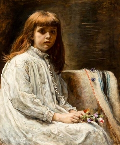 The Convalescent - Sir John Everett Millais - ABDAG004393 by John Everett Millais