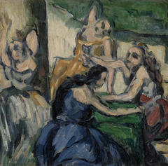 The Courtesans (Les Courtisanes) by Paul Cézanne