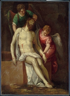 The Dead Christ Supported by Angels by Paolo Veronese