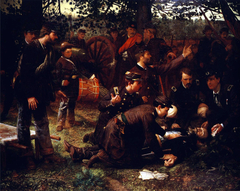 The Death Of General Sedgwick by Julian Scott