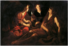 The death of Saint Mary Magdalene by Francesco Rustici