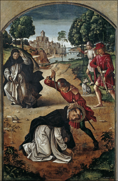 The Death of Saint Peter Martyr by Pedro Berruguete