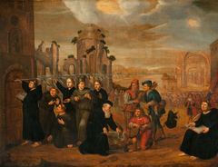 The Dream of Frederick III, Elector of Saxony by Jan Barentsz Muyckens