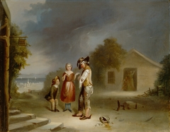 The Drunkard's Plight by Robert S. Duncanson