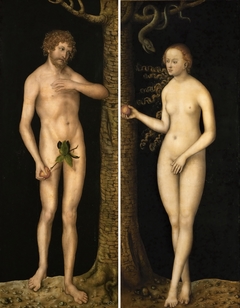 The Fall of Man by Lucas Cranach the Elder