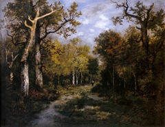 The Forest of Fontainebleau by Narcisse Virgilio Díaz