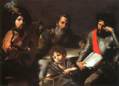 The Four Ages of Man by Valentin de Boulogne