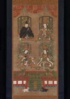 The Four Deities of Mount Kōya by Anonymous