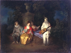 The Foursome by Antoine Watteau