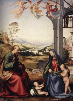 The Holy Family with the Infant Saint John the Baptist by Fra Bartolomeo