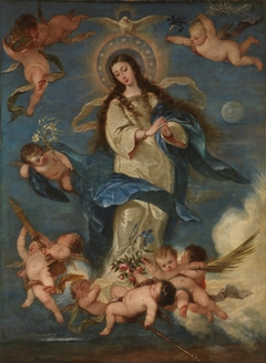 The Immaculate Conception by José Claudio Antolinez