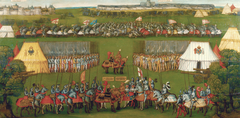 The Meeting of Henry VIII and the Emperor Maximilian I by Anonymous