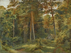 The Mill in the Forest by Ivan Shishkin