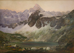 The Morskie Oko Lake by Aleksander Mroczkowski