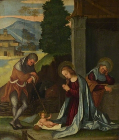 The Nativity by Ludovico Mazzolino