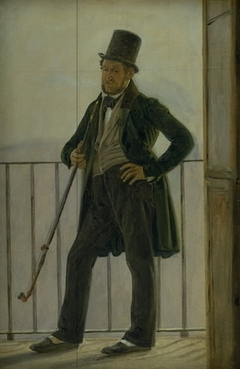 The Painter Albert Küchler by Constantin Hansen