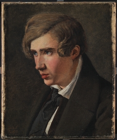 The Painter Thorald Læssøe by Johan Lundbye