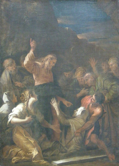 The Raising of Lazarus by Salvator Rosa